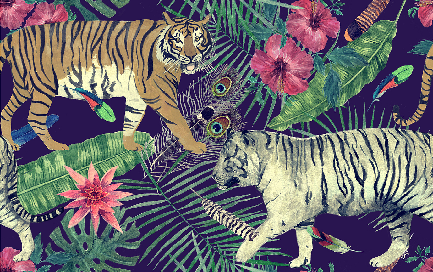 studio utopia jungle tiger